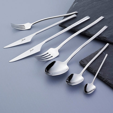 Jumbo 5500 Edelstahl Besteckset, 84-teilig für 12 Personen