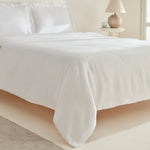 Karaca Home White Collection Felves King Size Bettwäscheset 100% Baumwolle Weiß 240x220 Cm