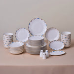 Karaca Forever Bone New Brillo 53-Piece 12-Person Dinner Set