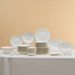 Karaca Fine Pearl Fame 58-teiliges Tafelservice für 12 Personen, Gold
