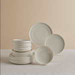 Karaca Stream Bone Felix XL Dinner Set for 6, 18 Pieces