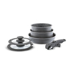 Karaca Comfort 6-teiliges Kochgeschirr-Set mit Abnehmbaren Griffen