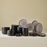 Karaca Earth Collection Mercure 59-Piece 12-Person Dinner Set