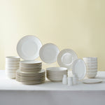 Karaca Elegance Bone Mandarin 53 Piece Dinner Set for 12 People Gold