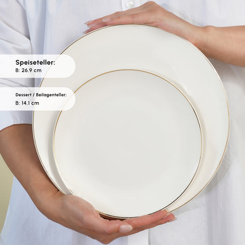 Karaca Donatella 70-Piece Dinner Set For 12 Persons – New Bone