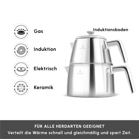 Karaca Brewinox Teekannen Set