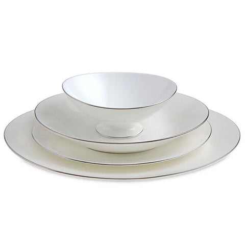 Jumbo Moon Platin 64-teiliges Tafelservice für 12 Personen