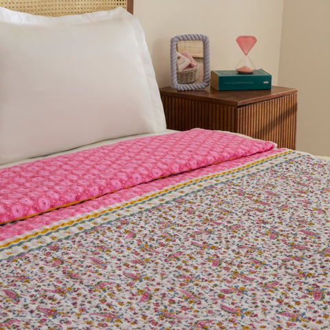 Sarah Anderson Chilena Doppelbett Bettdecke Puder