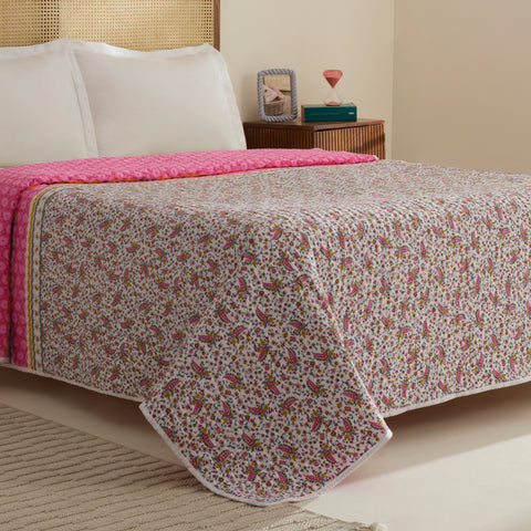 Sarah Anderson Chilena Doppelbett Bettdecke Puder