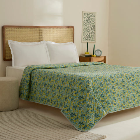 Sarah Anderson Elroy Doppelbett Bettdecke Mint