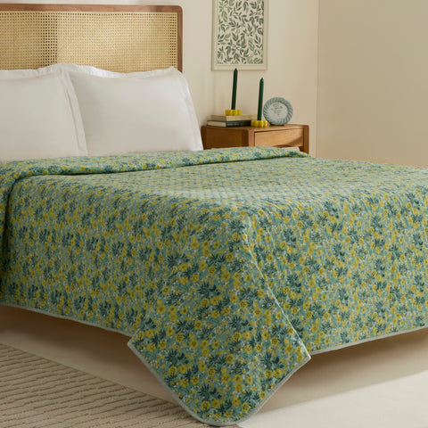Sarah Anderson Elroy Doppelbett Bettdecke Mint