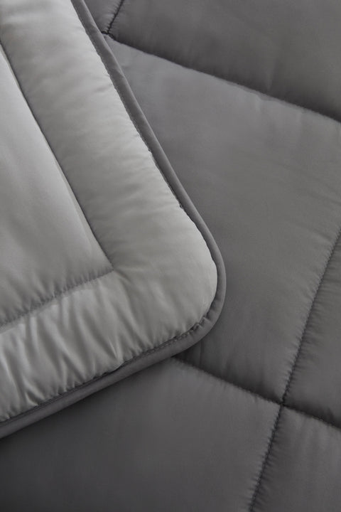 Karaca Double Face Duvet Anthracite-Grey 155x220