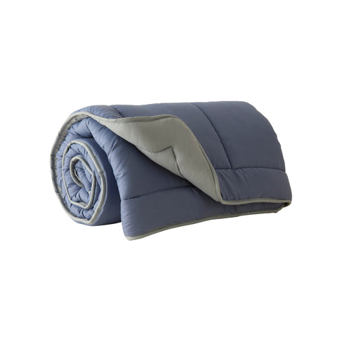 Karaca Double Face Decke Blau-Mint 155x220