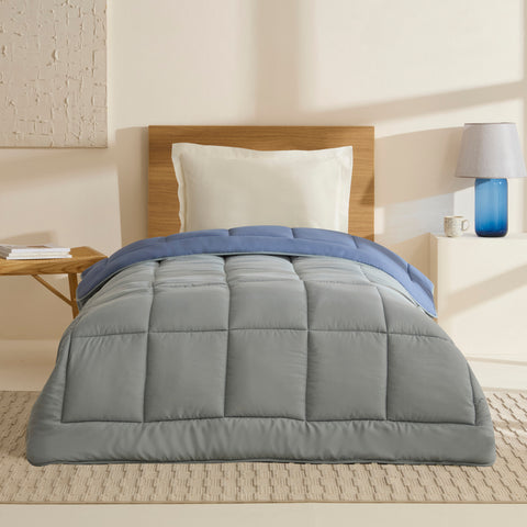 Karaca Double Face Bettdecke Blau-Mint 200X200