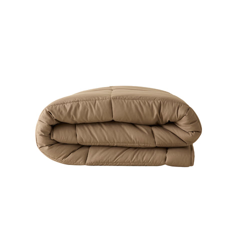 Karaca Double Face Duvet Beige-Mocha 135X200