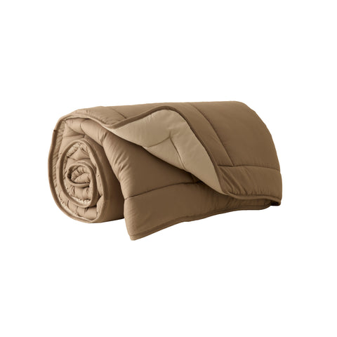 Karaca Double Face Duvet Beige-Mocha 135X200