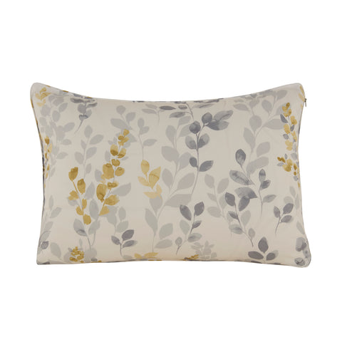 Karaca Loretta Bettwäsche-Set Doppelbett 200 x 220 cm, 100 % Baumwolle, Gelb