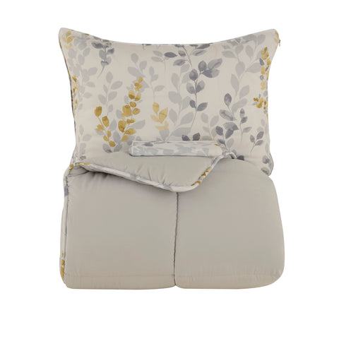 Karaca Loretta Bettwäsche-Set Doppelbett 200 x 220 cm, 100 % Baumwolle, Gelb