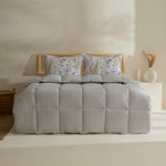 Karaca Loretta Bettwäsche-Set Doppelbett 200 x 220 cm, 100 % Baumwolle, Gelb