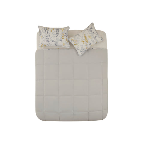 Karaca Loretta Bettwäsche-Set Doppelbett 200 x 220 cm, 100 % Baumwolle, Gelb