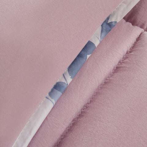 Karaca Leaf Multicolor Doppelbett Komforter Set 200x200+2x50x70