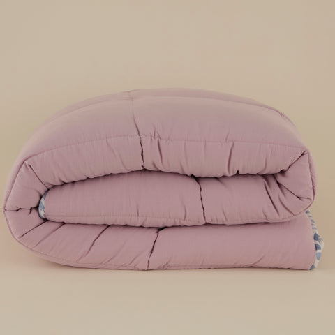 Karaca Leaf Multicolor Tek Comforter Seti 135x200+50x70