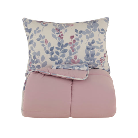 Karaca Leaf Multicolor Doppelbett Komforter Set 200x200+2x50x70