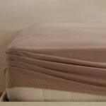 Karaca Home Jersey Spannbettlaken, 100x200+30 cm, Beige