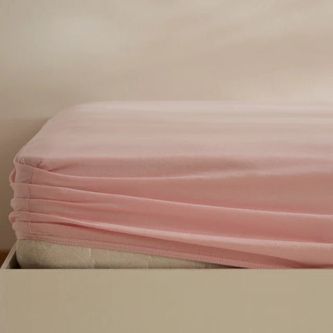 Karaca Home Jersey Spannbettlaken, 140x200+30cm, Staubrosa
