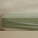 Karaca Home Jersey Fitted Sheet, 160x200+30cm, Nane Yeşili
 