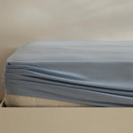Karaca Home Jersey Fitted Sheet, 200x200+30cm, Blue
 