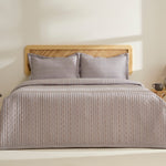 Margot Bedspread Set Grey 230x240cm + 2(50x70) cm