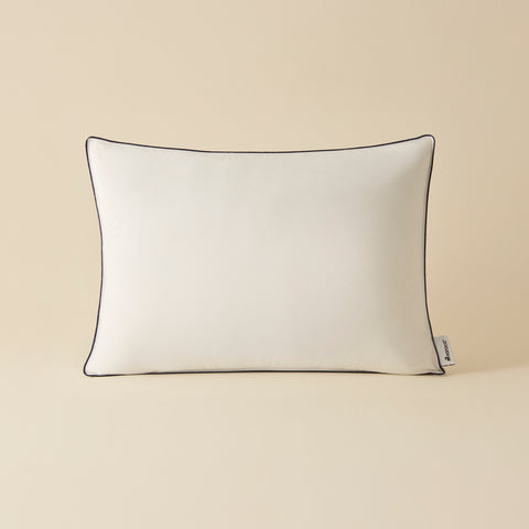 Karaca Dion Gusset Kissen, 50x70 cm, Weiß
