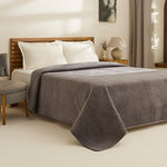 Karaca Chloe Tagesdecke, Doppelbett, Anthrazit