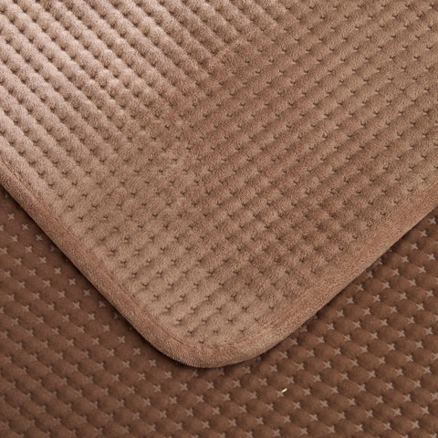Karaca Chloe Tagesdecke, Doppelbett, Braun