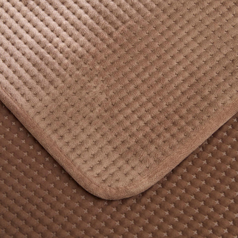 Karaca Chloe Tagesdecke, Einzelbett, Braun