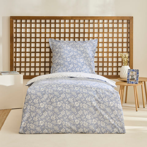 Karaca Celerina Bettwäsche-Set, Einzelbett, Blau