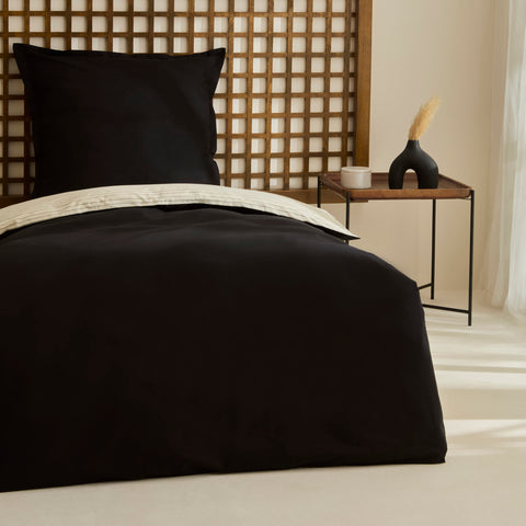 Karaca Marta Perkal-Bettbezug-Set, Einzelbett, Blau