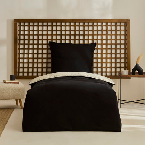Karaca Marta Perkal-Bettbezug-Set, Einzelbett, Blau