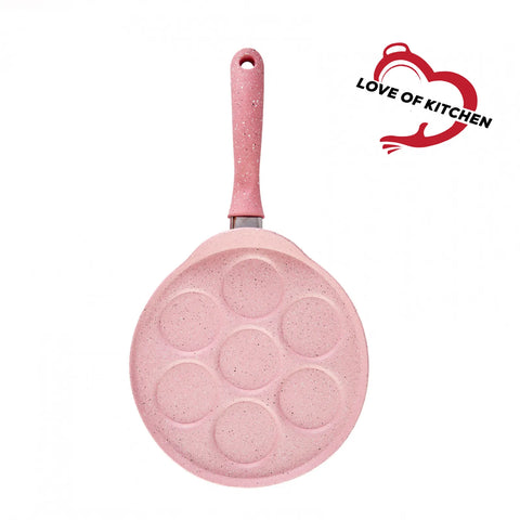Karaca Love of Kitchen Biogranit Pancakes Bratpfanne Pink