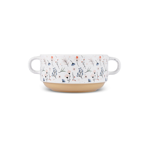  Karaca Monet Flower 3 Parça Çorba Kasesi, 460 ml
