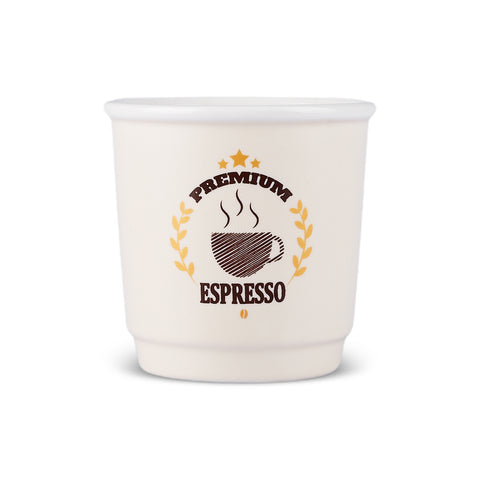 Karaca Monet Soft Espresso Cup Set, 4 Persons, 4-Piece, 90 ml