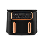 Karaca Air Pro Cook Duo Ev Yemeği XXXL Airfryer Black Copper 8L