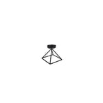 Karaca Geometri Candle Holder Black 13 cm x 13 cm