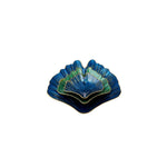 Karaca Ginko Blaues Set aus 3 dekorativen Tellern