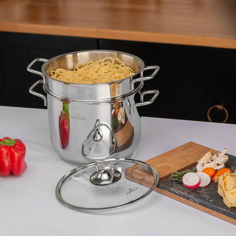 Karaca Love of Kitchen Kochtopf für Spaghetti Kochtopf