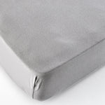 Karaca Home Jersey Fitted Bed Sheet Grey 70x140 cm + 20 cm Öko-Tex Zertifiziert