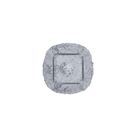 Karaca Canvas Quadratischer Boden Silber