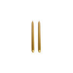 Karaca 2 Stück Golden Kerze 24 cm