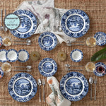 Karaca Blue Odyssey for 6 Person Breakfast and Serveware Set, 26 Piece